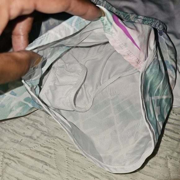 Nike Kids' White and Pastel Logo T-Shirt and Shorts Set - Picture 12 of 15